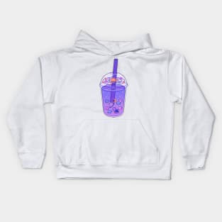 Space Celestial Boba Kids Hoodie